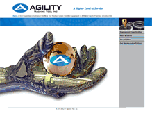 Tablet Screenshot of agilitymachine.com